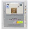 Image 1 : 24K GOLD LEAF CANADA DAY OF ISSUE STAMP SET WORLD