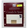 Image 1 : 24K GOLD LEAF CANADA DAY OF ISSUE STAMP SET SPACE
