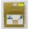 Image 1 : 24K GOLD LEAF CANADA DAY OF ISSUE STAMP SET TALL