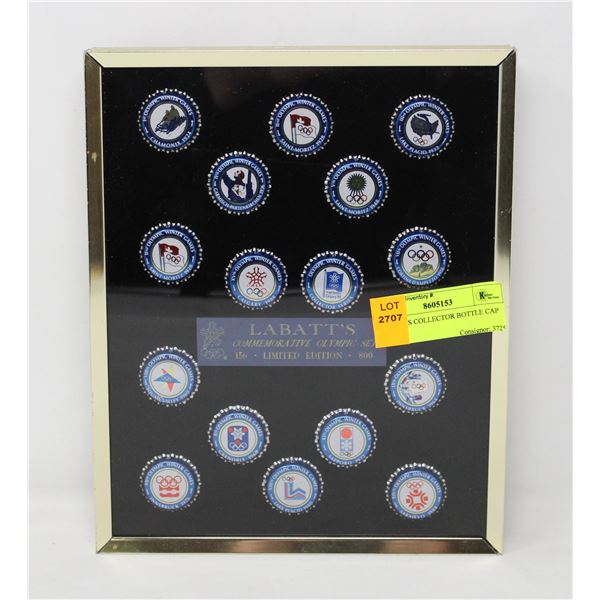 LABATTS COLLECTOR BOTTLE CAP SET