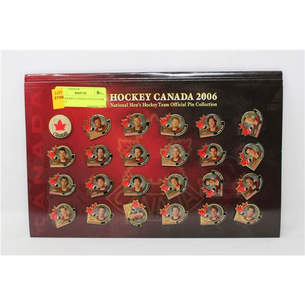 2006 HOCKEY CANADA COLLECTOR PIN SET