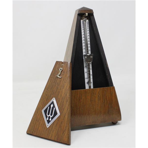 ANTIQUE GERMAN MADE WOODEN METRONOME