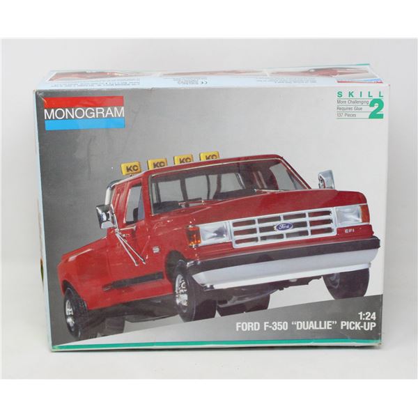 VINTAGE MONOGRAM FORD F350 KIT PART ASSEMBLED