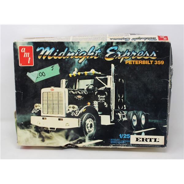 VINTAGE AMT PETERBILT SEMI KIT PART ASSEMBLED