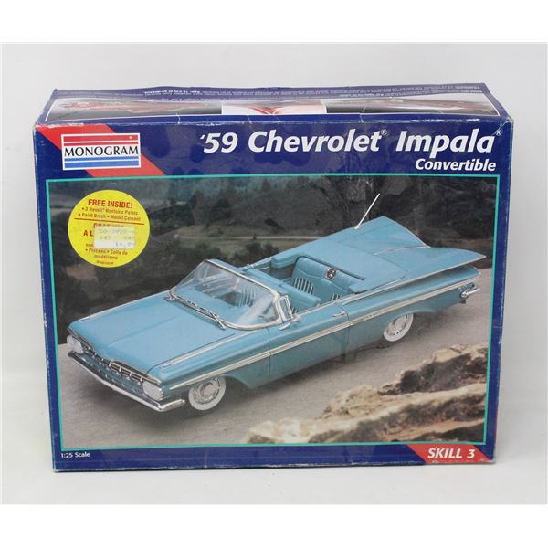 VINTAGE MONOGRAM 1959 CHEVROLET IMPALA
