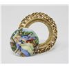Image 1 : ANTIQUE STYLE BROOCH WITH SCENE