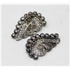 Image 1 : VINTAGE FILIGREE CLIP EARRINGS