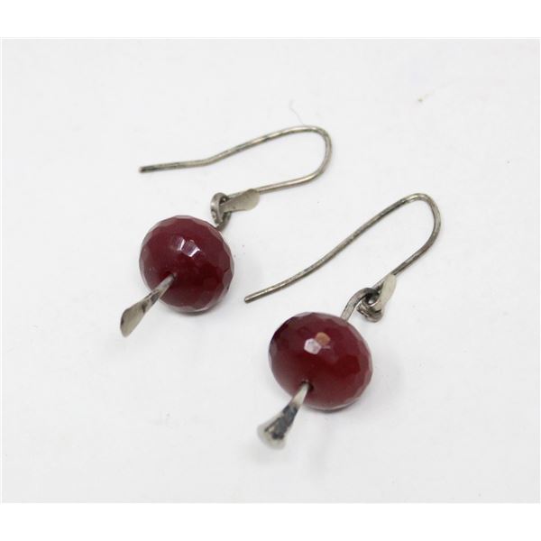 BEADED DROP EARRINGS