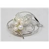 Image 1 : ORNATE FAUX PEARL BROOCH