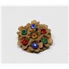 Image 1 : VINTAGE RHINESTONE BROOCH
