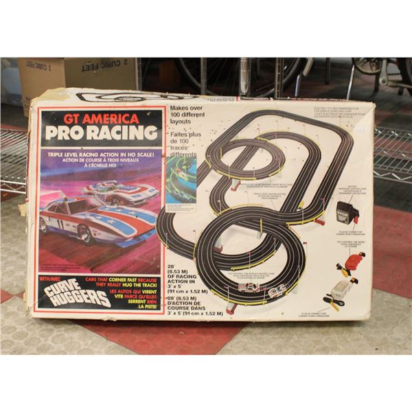 VINTAGE TYCO GT PRO RACE SET W BOX