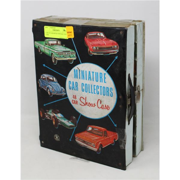 CASE OF ASSORTED VINTAGE TOY CARS