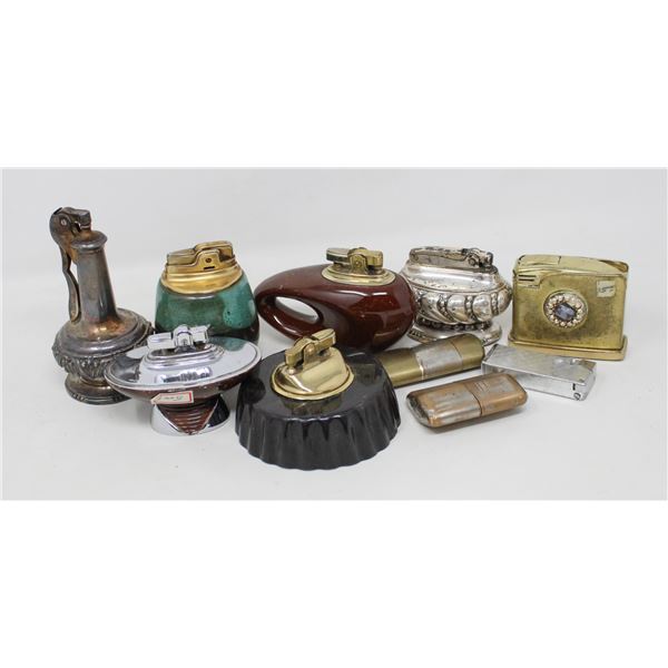 BOX OF ASSORTED VINTAGE LIGHTERS