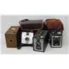 Image 1 : ASSORTMENT OF ANTIQUE BOX CAMERAS