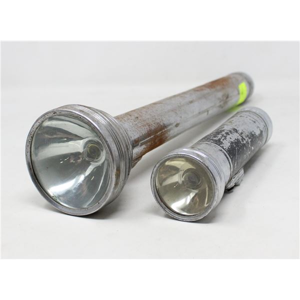PAIR OF ANTIQUE FLASH LIGHTS