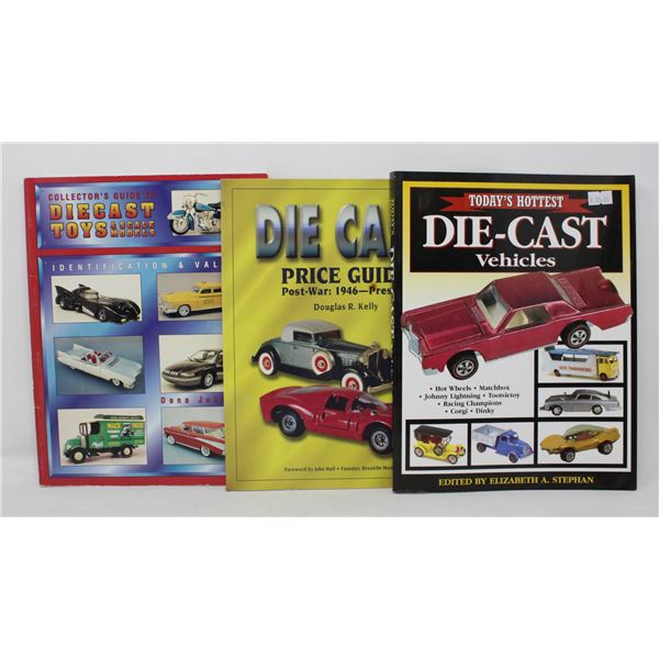 LOT OF 3 TOY CAR PRICE GUIDES