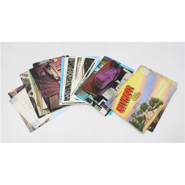 LOT OF ASSORTED POSTCARDS VINTAGE
