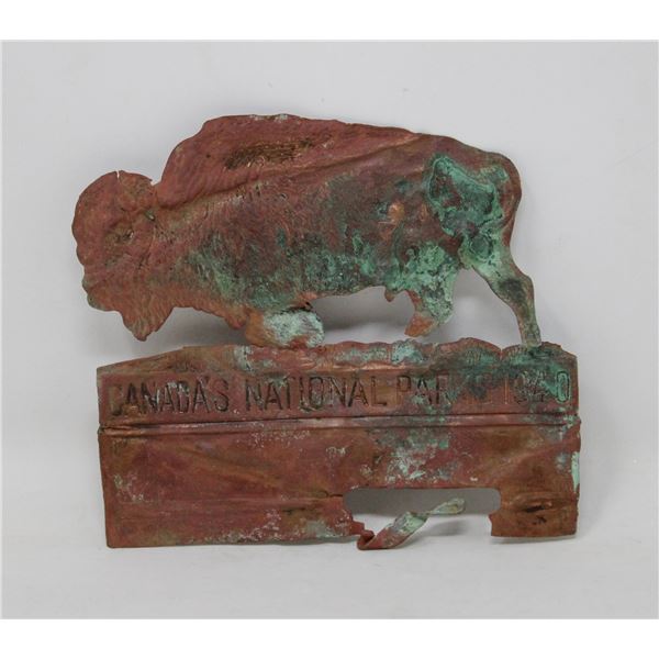 1940 CANADA BUFFALO PARK PASS