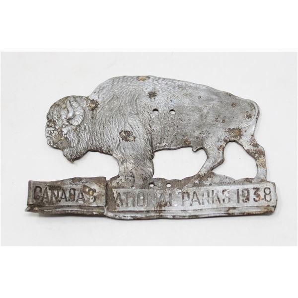 1938 CANADA BUFFALO PARK PASS