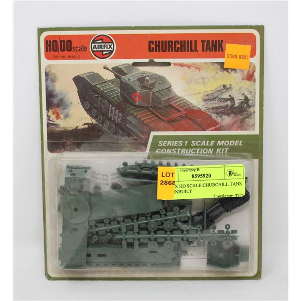 AIRFIX HO SCALE CHURCHILL TANK KIT UNBUILT