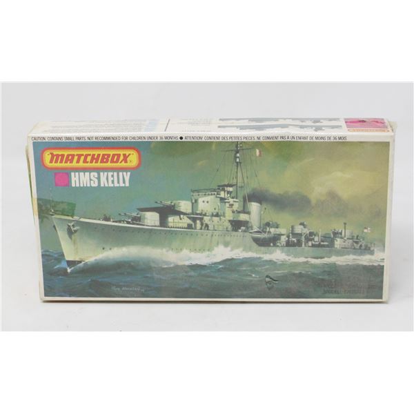 MATCHBOX HMS KELLY KIT UNBUILT