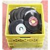 Image 1 : LARGE LOT VINTAGE ROCK POP 45 RPM RECORDS ESTATE