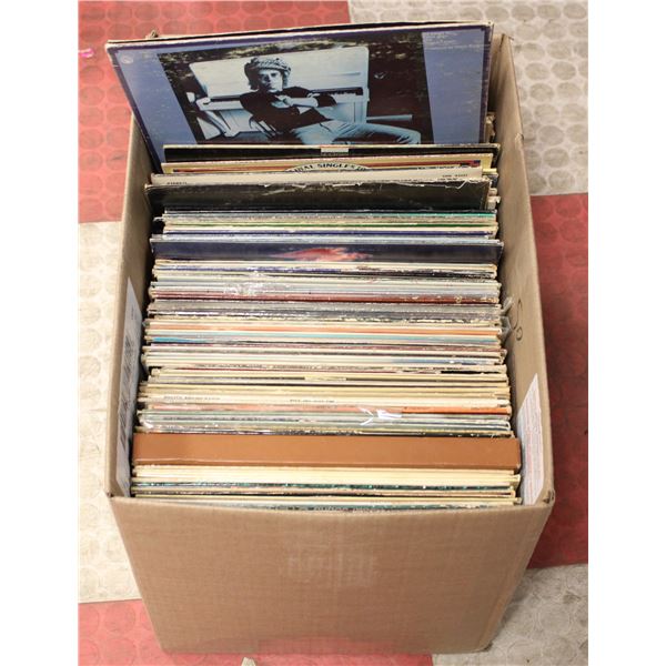 LARGE BOX OF ASSORTED RECORDS