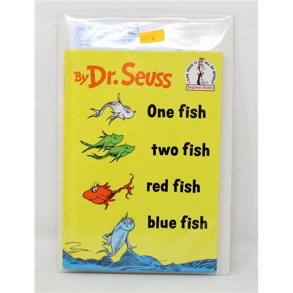 DR SEUSS ONE FISH TWO FISH RED FISH BLUE FISH