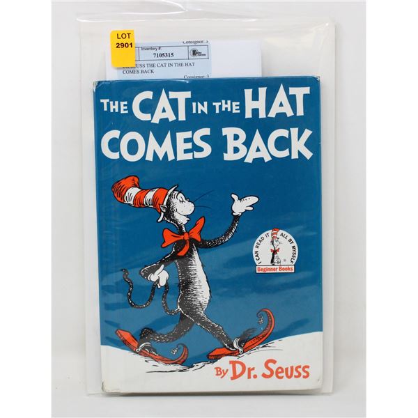 DR SEUSS THE CAT IN THE HAT COMES BACK