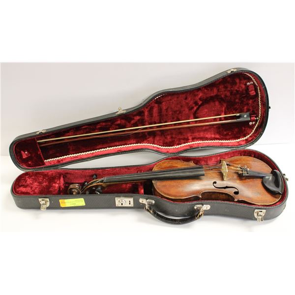 1891 CZECH VIOLIN WITH HARD CASE & BOW