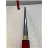 Image 3 : NEW Collector Katana Samurai Sword with wood sheath approx 28 inch blade with carry case