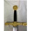 Image 4 : NEW collector King Arthur Excalibur Replica Sword with wall hanger plaque approx 30 inch blade