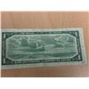 Image 2 : 1954 Bank of Canada $1.00 Bill Serial 7251269