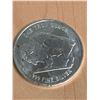 Image 1 : ONE TROY OUNCE .999 Fine Pure Silver Bullion Liberty Indian Head Round