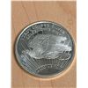 Image 2 : ONE TROY OUNCE .999 Fine Pure Silver Bullion Golden State Mint Liberty Round