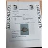 Image 4 : Ladies 10K Gold Cluster Diamond Dress Ring .91 Carat Diamonds with appraisal certificate $5,200.00