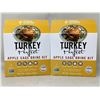 Image 1 : Fire Flavor Turkey Perfect Apple Sage Brine Kit (2 x 470g)