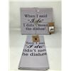 Image 1 : Alamode Home Kitch n' Talk Tea Towels