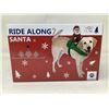 Image 2 : Ride Along Santa Dog Costume (fits Medium Sized Dogs)
