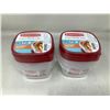 Image 2 : Rubbermaid Easy Find Lids Container Sets (2 x 3)