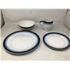 Image 2 : Mikasa Swirl Ombre Blue Place Setting