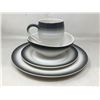 Image 1 : Mikasa Swirl Ombre Graphite Place Setting