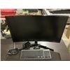 Image 1 : Samsung Curved Computer Screen with Wireless Keyboard