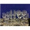 Image 2 : 11 piece lot of assorted stemware