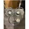 Image 1 : Set of 3 Glass Candle Bowls