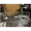 Image 2 : Set of 3 Glass Candle Bowls