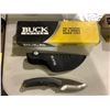 Image 1 : Buck Knife with Belt Case - Alpha Hunter