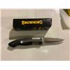 Image 2 : Browning Folding Pocket Knife with Belt Clip
