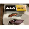 Image 1 : Buck Knife with Belt Case - Alpha Hunter