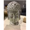 Image 1 : Large Silver Table Top Buddha Head